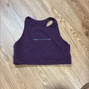Purple Sports Bra